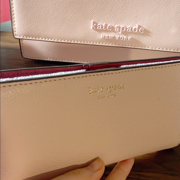 NWT Kate spade Eva pink wallet - Picture 6 of 6